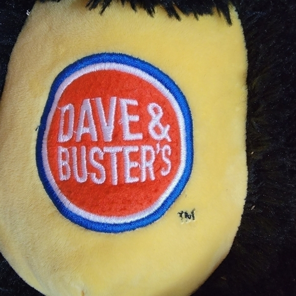 Dave and Buster's D&B Black TEDDY BEAR Toy Factory 19" Plush T55 - Picture 2 of 6